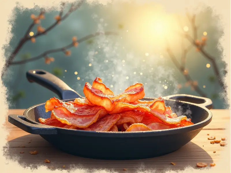 Illustration des Traums: Speck