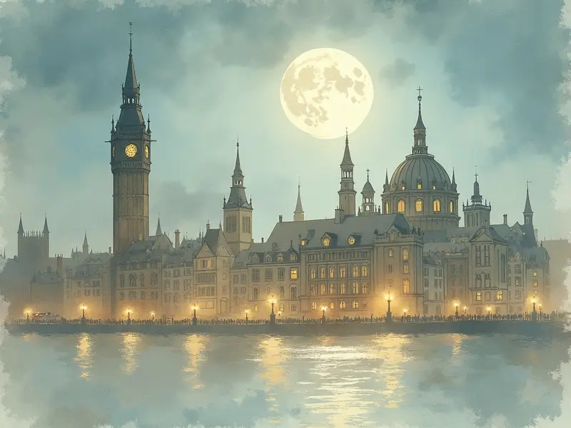 Illustration des Traums: Stadt