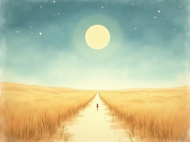 Illustration des Traums: Steppe