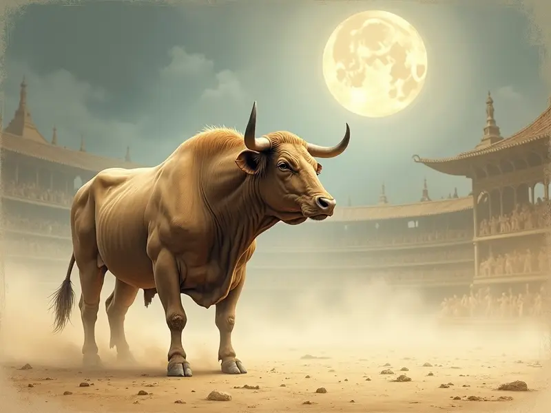 Illustration des Traums: Stier
