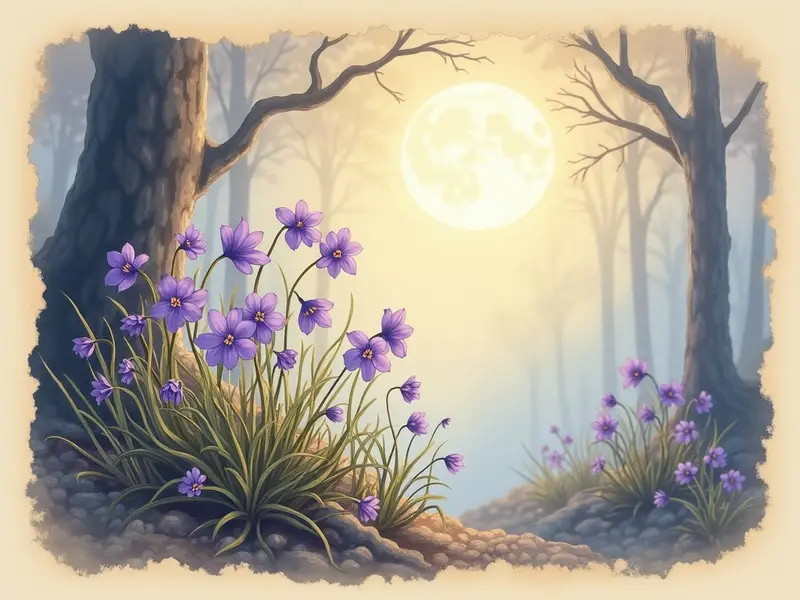 Illustration des Traums: Veilchen