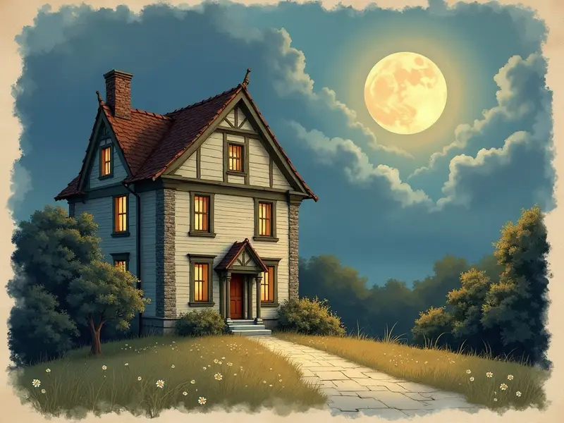 Illustration des Traums: Waisenhaus