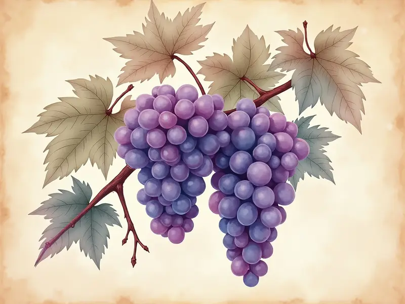 Illustration des Traums: Weintrauben