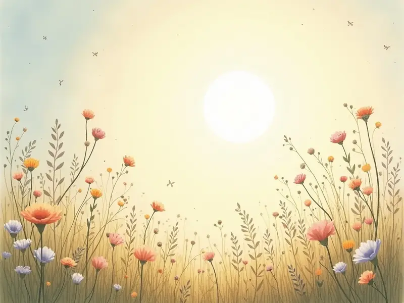 Illustration des Traums: Wiese