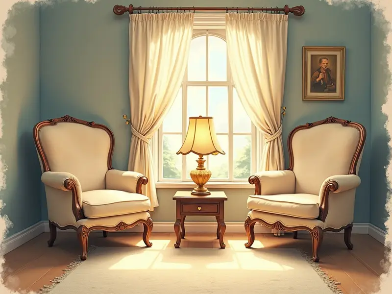 Illustration des Traums: Wohnzimmer