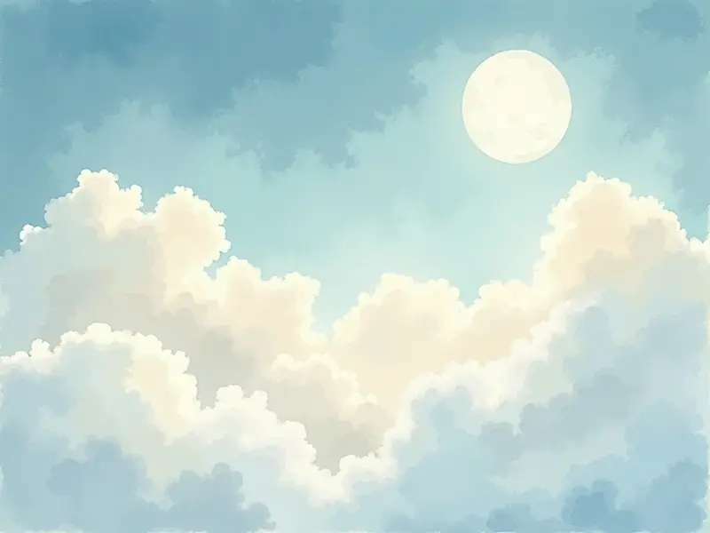 Illustration des Traums: Wolken